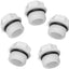 Conector roscado PVC 3/4 pulg SCH 40 MNPT blanco set 5