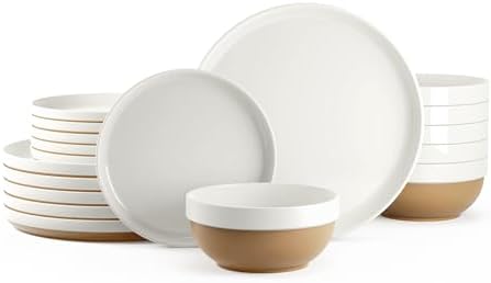 Set 18 Pzas Cerámica Mesa para 6 Personas