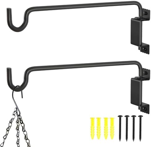 Soporte colgante exterior 16pulg giratorio 360° acero resistente