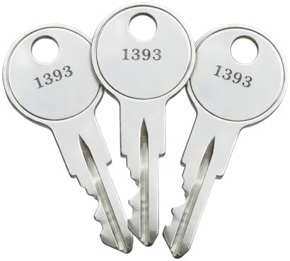 3 Llaves comp para sistemas de alarma Ademco ADT