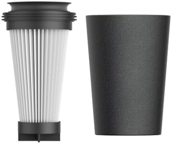 Filtro vacío U8 para aspiradora inalámbrica HEPA negro blanco