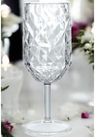 Vaso Policarbonato Transparente 8oz Set 36