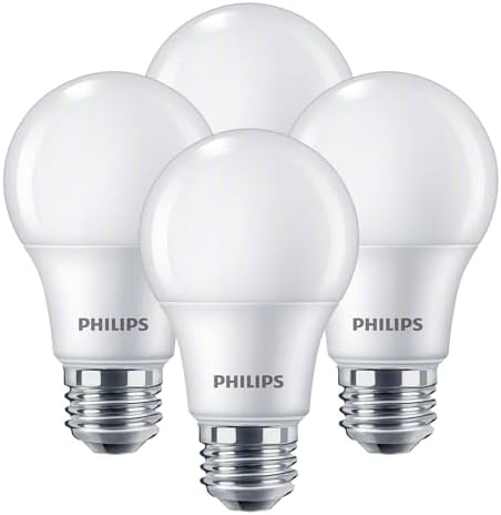 Bombilla LED A19 no regulable EyeComfort 8.8W 800lm blanco suave