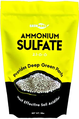 Fertilizante sulfato amonio 21-0-0 para plantas verdes y flores