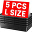 Caja herramientas organizadora 5 pzas plástico negro