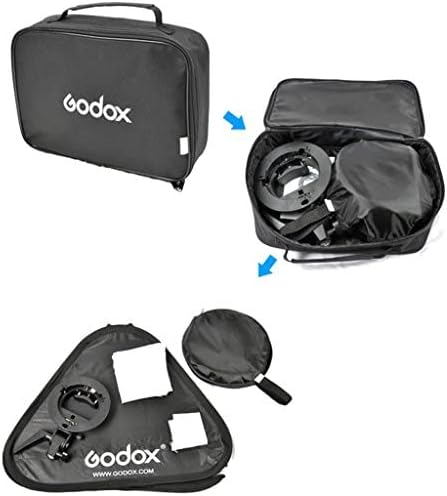 Softbox plegable S Mount 23.6x23.6pulgada para cámara estudio