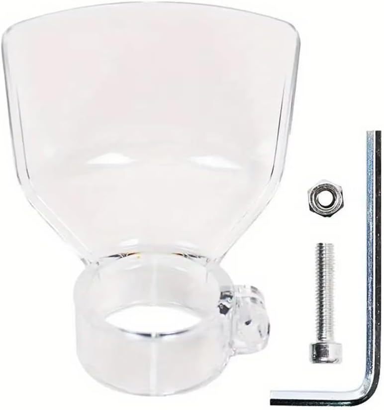 2 Pzas Amoladora Eléctrica 480W Protector Chispas Mandril 3 Garras