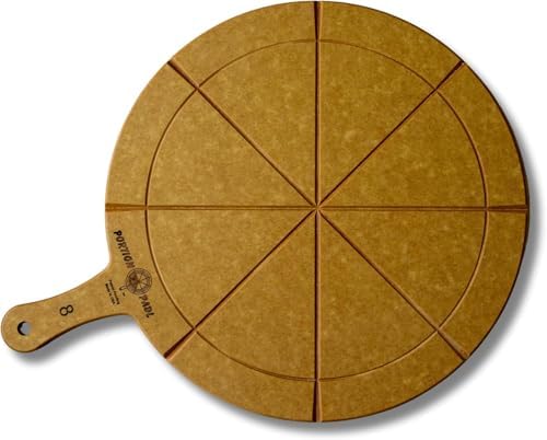 Tabla cortar pizza 15pulg NSF 8 rebanadas