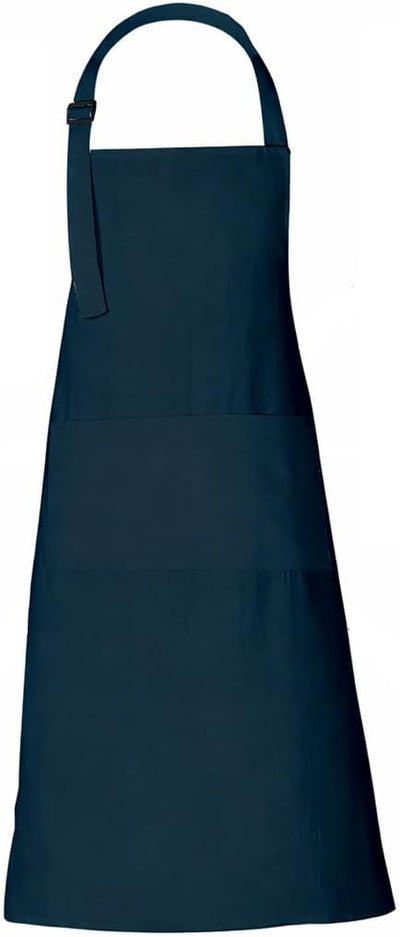 Delantal Cocina Ajustable con Bolsillos Azul Marino