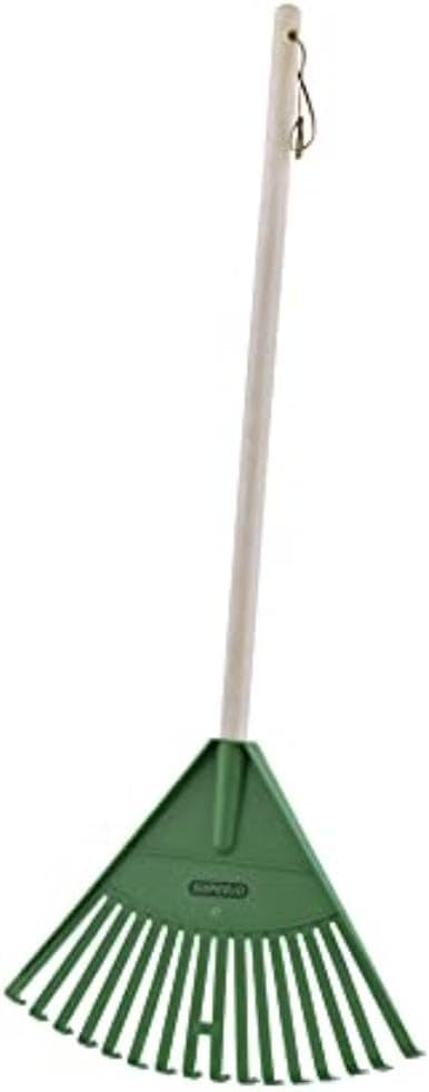 Rastrillo niños mango madera púas plástico 34