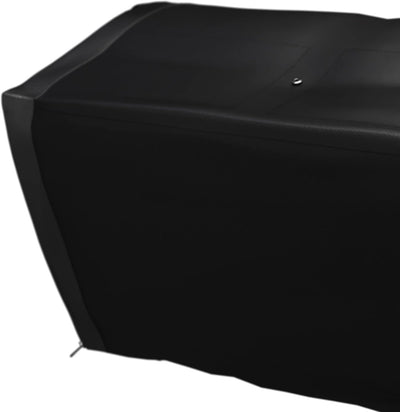 Funda parrilla pellets negra resistente intemperie anti-UV