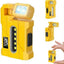 Linterna EDC recargable magnética 270° 400lúmenes IP65 amarilla