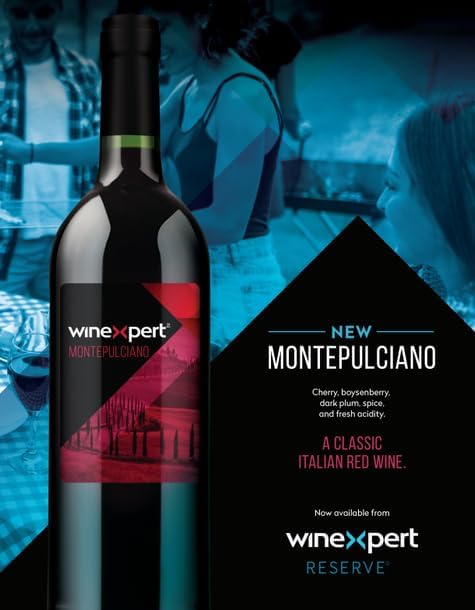 Kit vino italiano Montepulciano 10L Reserva