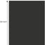 Matboard 18x24pulg negro para marco 10uds