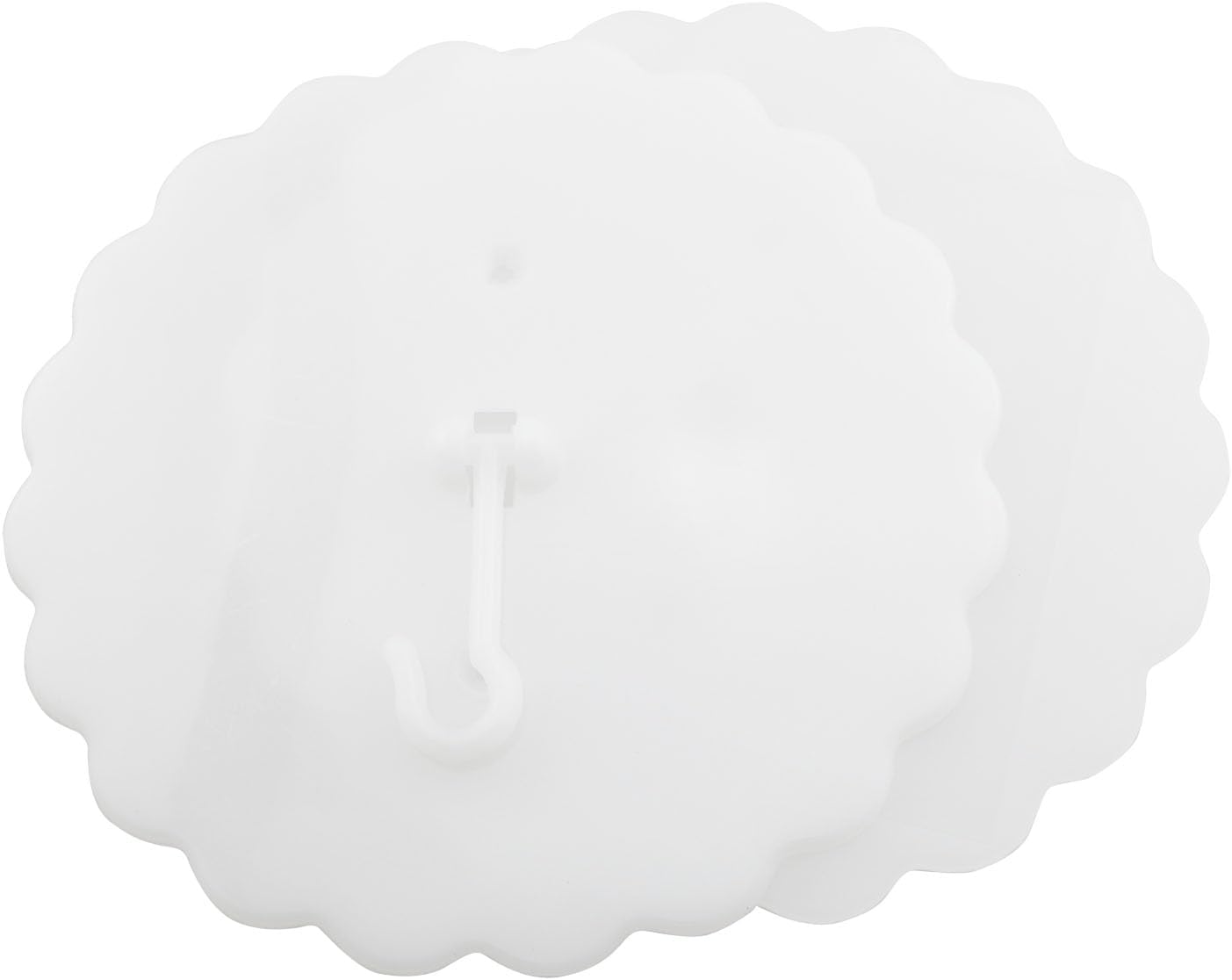 2 Ganchos red para techo litera soporte colgante nylon 7pulg blanco