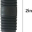 5 Extens. Elev. Aspersor 1/2pulg MPT PVC Doble Macho 2pulg