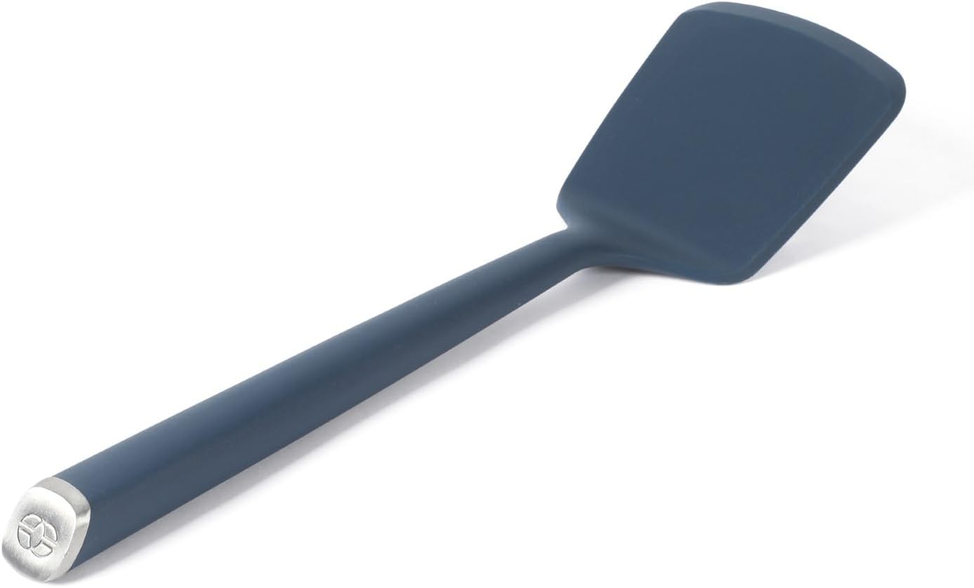 Cuchara flexible silicón Calphalon Edge azul marino