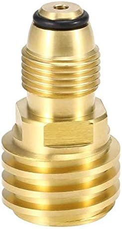 Adaptador tanque propano válvula pol lp a manguera qcc1