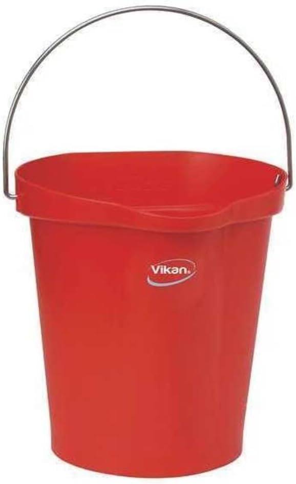Cubeta 3gal PP/SS Rojo