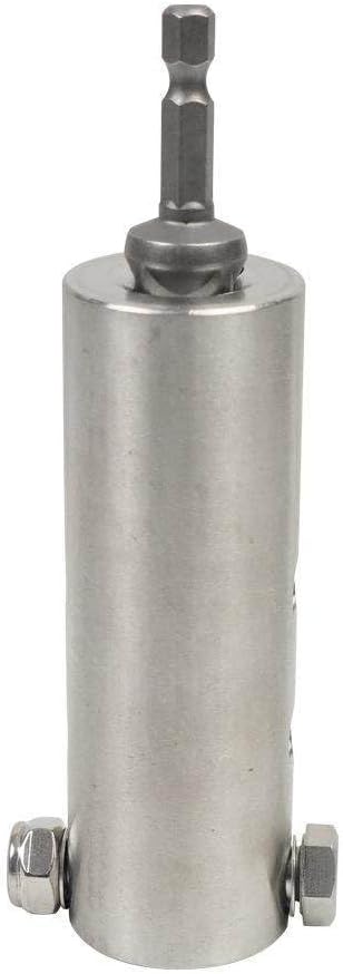 Kit adaptador taladro remolque comp 1/2pulg eje 1pulg acero inox