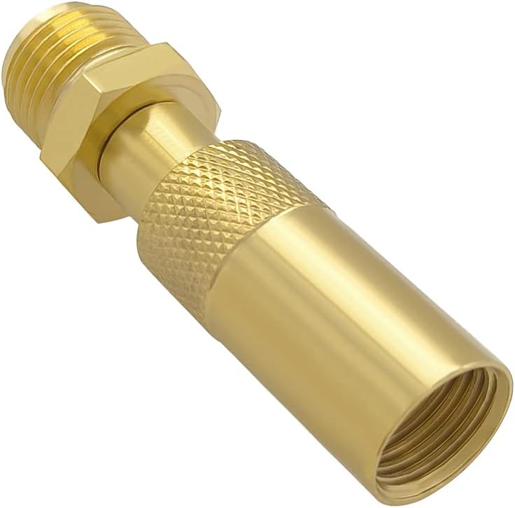 Adaptador llamarada macho 3/8pulg para parrilla 17-22pulg