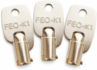 Llave servicio bomberos elevador set 3 rotación 90°