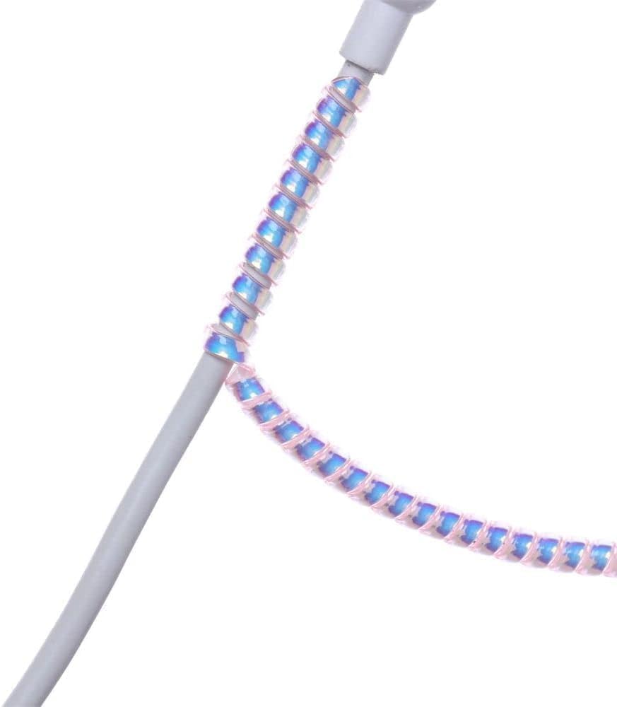 Protector de cable espiral 1.5m blanco