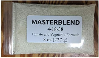 Fertilizante vegetal 4-18-38 para tomates 8oz