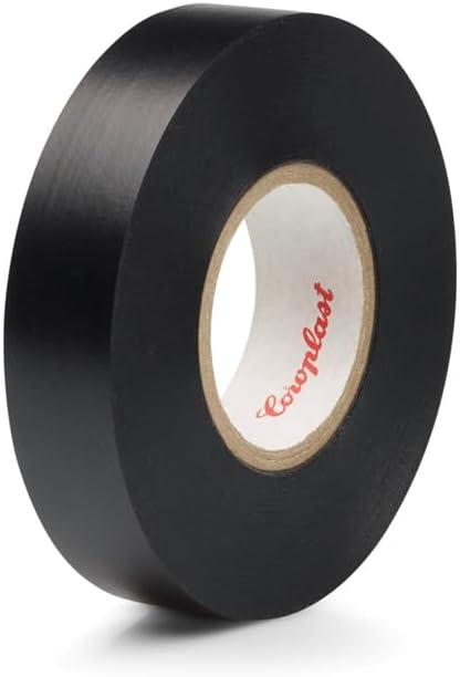 Cinta arnés cables PVC negro adhesivo acrílico 108.3pies