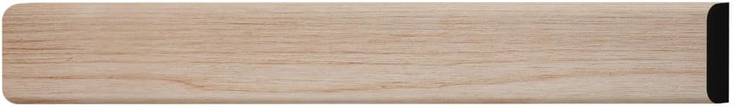 Molde madera maciza plana 1/4x3/4x96pulg aliso