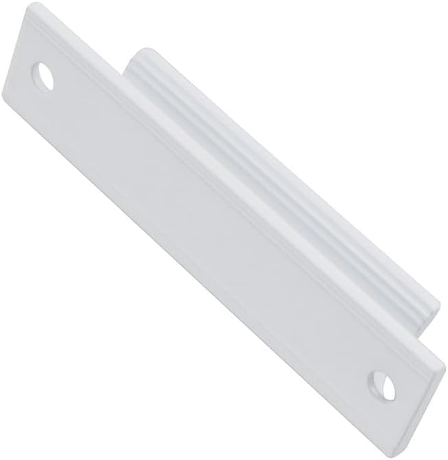 Manijas para ventanas y armarios 90mm con tornillos blancas