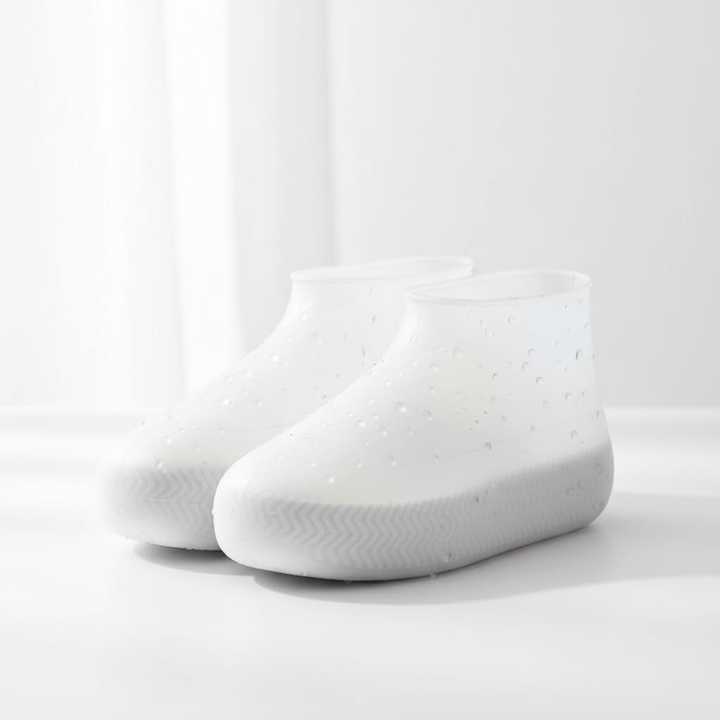 Fundas transparentes silicona impermeables para zapatos 40-44