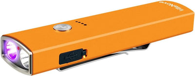 Linterna EDC 1000 lm recargable UV/blanco exterior