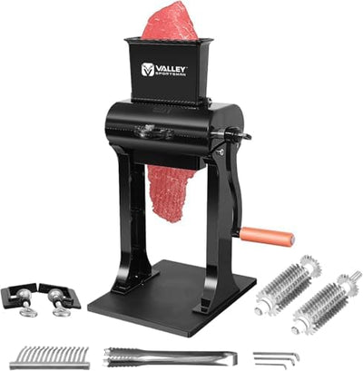 Manual para cortar carne y preparar jerky de 2 pulgadas acero inoxidable
