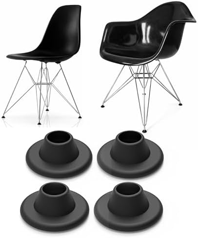 Almohadillas repuesto silla paquete 4 comp Eames