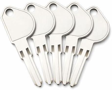 5 Llaves blancas comp para buzón Oasis Classic y Tribolt