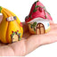 2 Pzas Figuras Hadas Mini Casa Jardín Decoración Resina