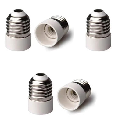 5 Adaptadores E26/E27 a E14 Convertidor Portalámparas