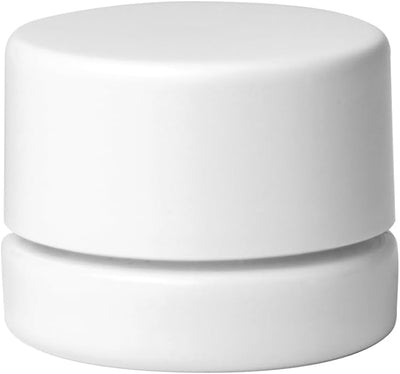 200 Frascos Vidrio Blanco 0.17oz Tapas Negras Niños