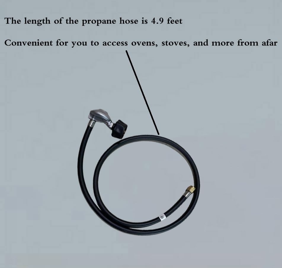 Regulador propano universal con manguera 4.9ft