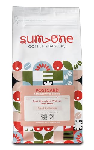 Postal - Mezcla de café tostado medio oscuro 100% arábica