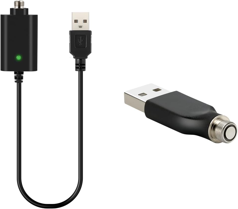 Cable cargador USB rosca y adaptador para soldador