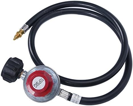 Conector parrilla regulador propano 0-10psi manguera