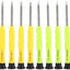 Set 10 Destornilladores Metálicos Precisión Relojes Electrónicos