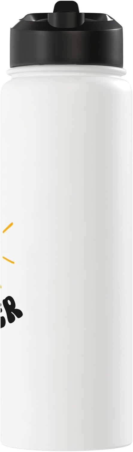 Botella de agua aislada Big Sister Sun Child de acero inoxidable