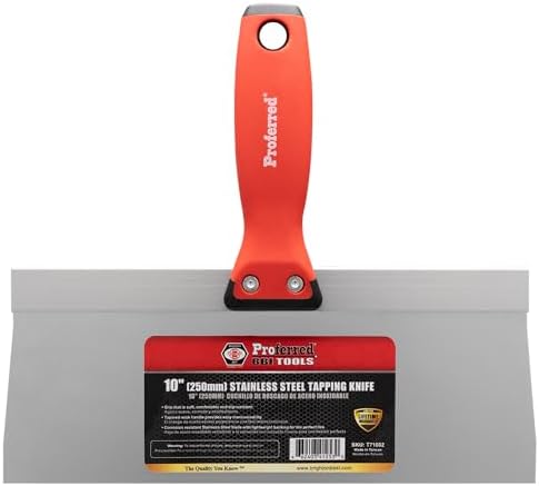 Cuchillo cinta acero inox 10pulg antideslizante