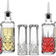 Set 2 Dispensadores Condimentos Salero Pimentero Cristal Dublin