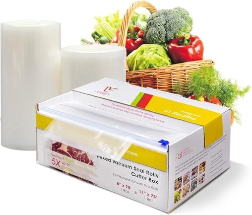 Bolsas y selladora al vacío para ahorrar alimentos
