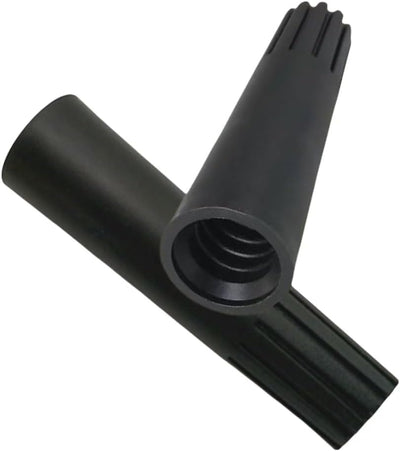 Adaptador escobilla goma ajuste cónico 2 pzas negro