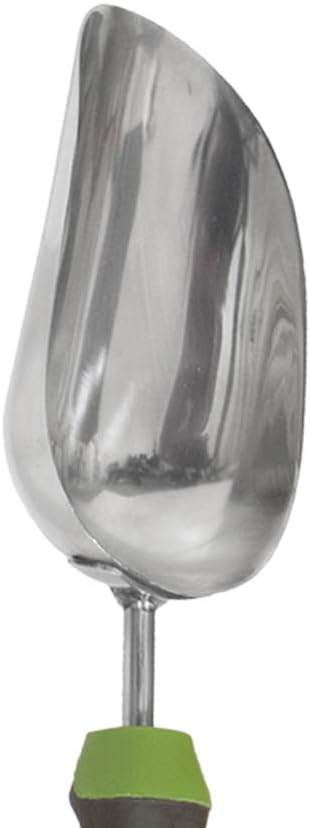 Cuchara tierra acero inox agarre gel 13pulg gris